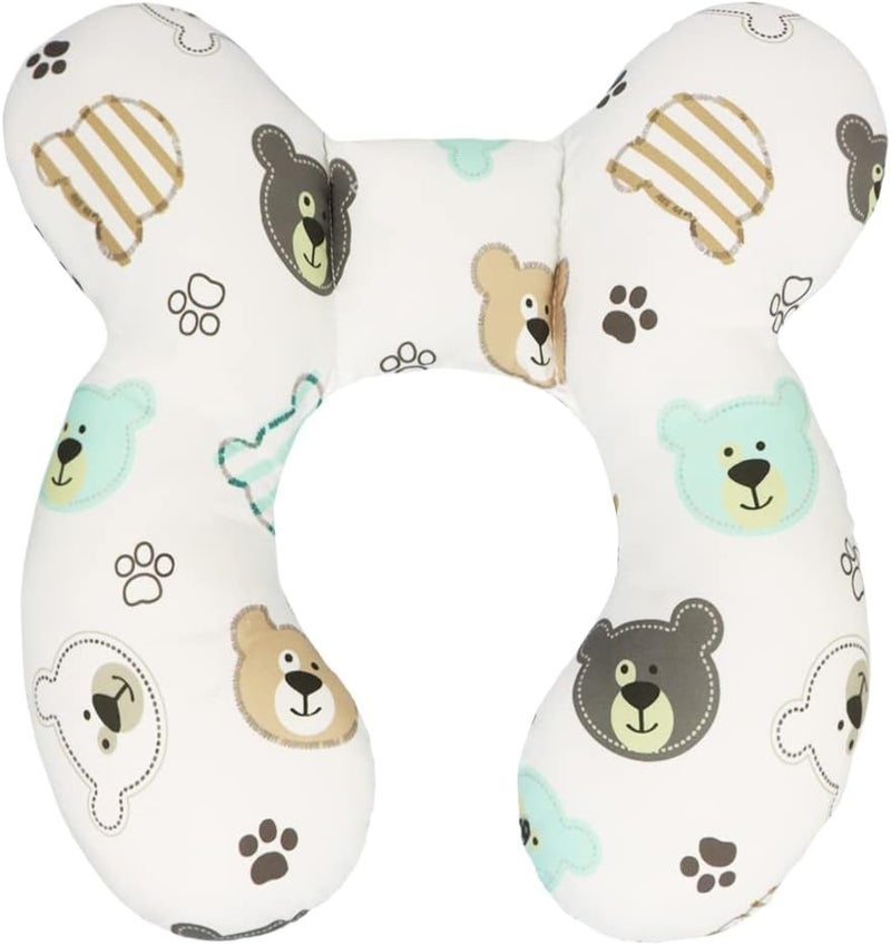 vocheer Baby Travel Pillow - Bear Design - Image 1